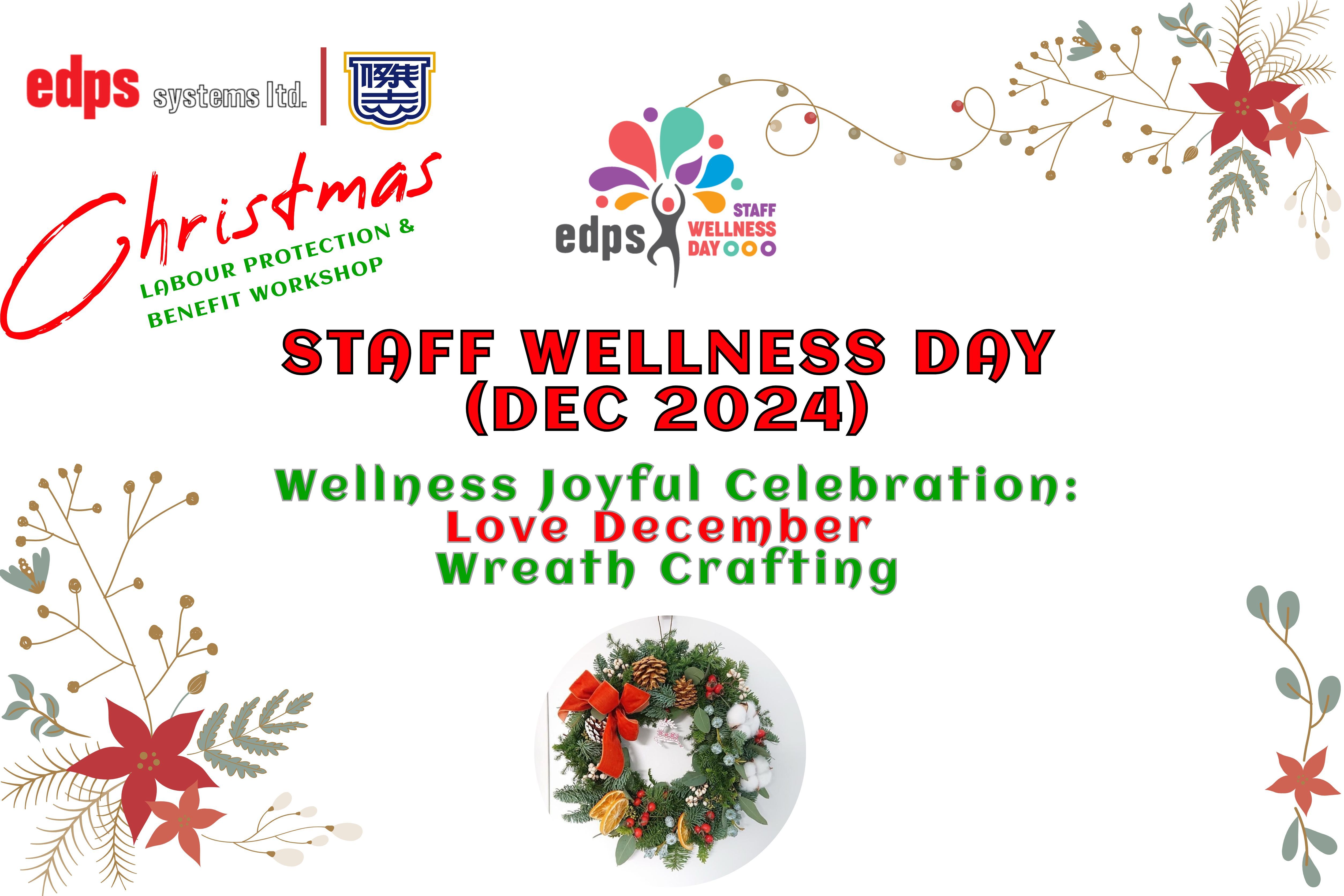 kJoyful Wellness Celebration: Love December Wreath Crafting